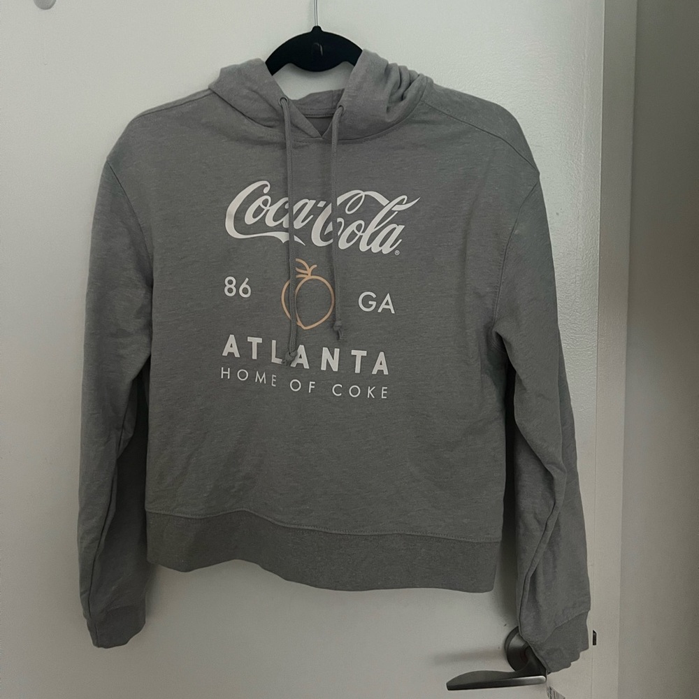 Coca-Cola Light Gray Hoodie